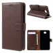 Чехол книжка с визитницей для Microsoft Lumia 650 (Коричневый)