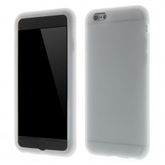 Силиконовый чехол накладка для iPhone 6, 6S (Белый)