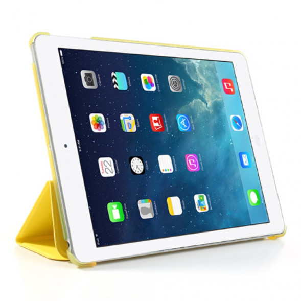 Smart Case чехол книжка для iPad Air (Желтый)
