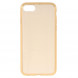 Силиконовый TPU накладка чехол для iPhone 7 (Золото)