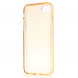 Силиконовый TPU накладка чехол для iPhone 7 (Золото)