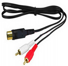 DIN 5 Pin - 2 RCA G1,5 m кабель переходник