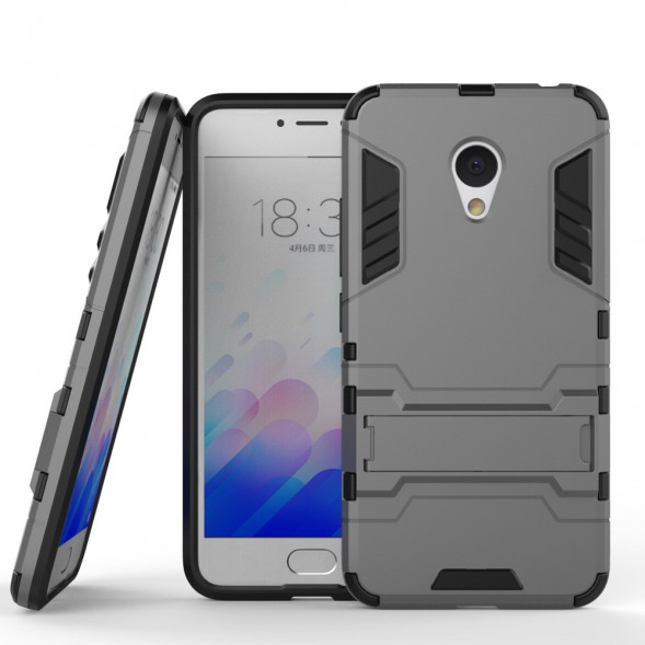 Чехол накладка Duty Armor Meizu M3 Note (серый)