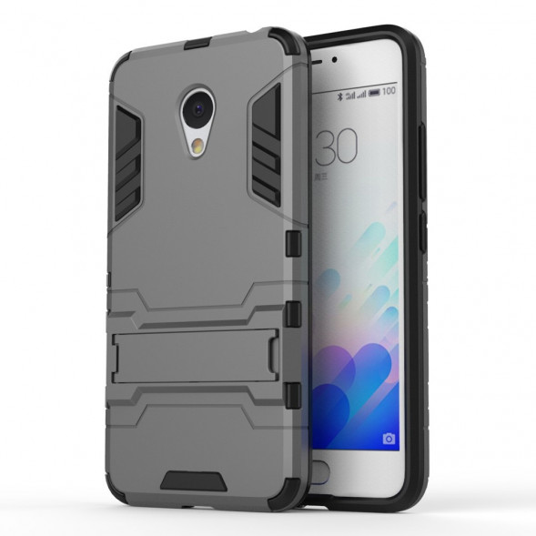 Чехол накладка Duty Armor Meizu M3 Note (серый)