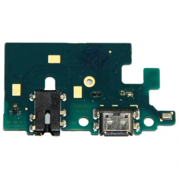 Плата нижняя для Samsung Galaxy M31s SM-M317F шлейф на разъем зарядки, разъем гарнитуры и микрофон