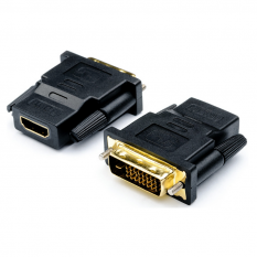 Переходник DVI - HDMI(m) Atcom АТ1208 (чёрный)