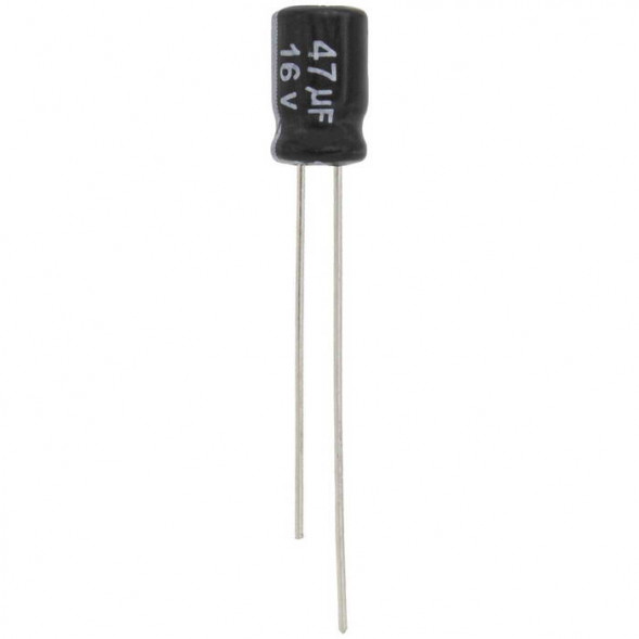 Конденсатор 47 UF 16V 105*C 5*7 (JWCO)
