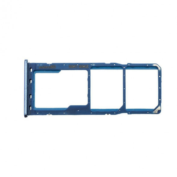 Контейнер SIM для Samsung A205F, A305, A505, A705F (Синий)