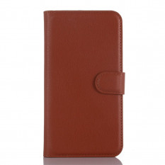 Чехол книжка с визитницей для Samsung Galaxy A9 (2016) (Коричневый)