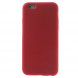 Силиконовый чехол накладка для iPhone 6, 6S (Красный)