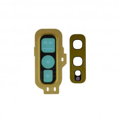 Стекло камеры для Samsung G970F Galaxy S10e (Желтое)