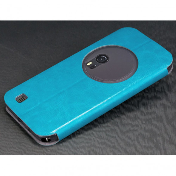 Чехол книжка Mofi для Asus Zenfone Zoom ZX551ML, ZX550ML (Голубой)