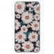Текстурный TPU чехол накладка для Samsung Galaxy A7 (2016) SM-A710F (Ромашки)