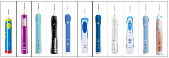 Портативная зарядка для зубной щетки Oral-B с подставкой (Белый)