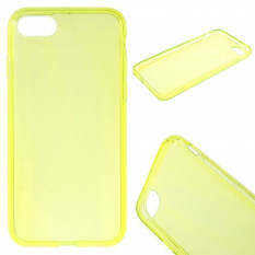 Силиконовый TPU накладка чехол для iPhone 7 (Желтый)
