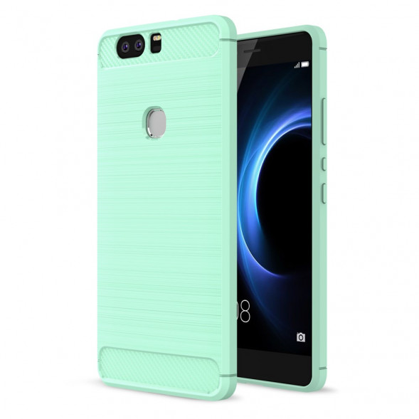 Матовый TPU чехол для Huawei Honor V8 (Зеленый)