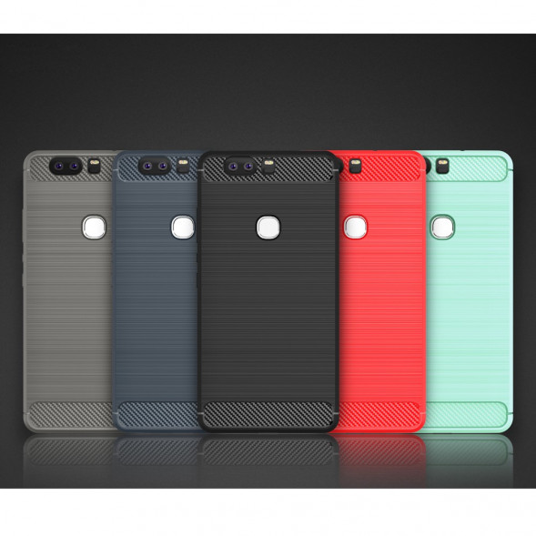 Матовый TPU чехол для Huawei Honor V8 (Зеленый)