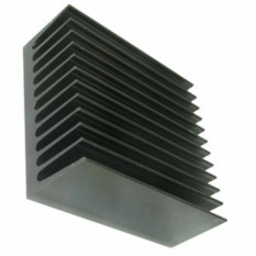 BLA295-150 Радиатор ребристый (черный)