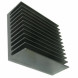 BLA295-150 Радиатор ребристый (черный)