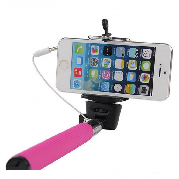 Монопод - палка для селфи Z07-5S (фиолетовый)