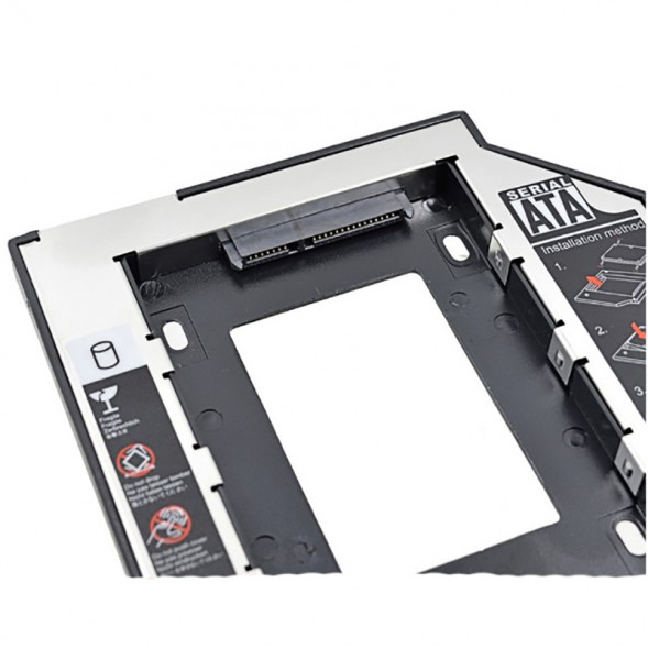 Переходник для ноутбука SSD вместо DVD-ROM 12,7 мм