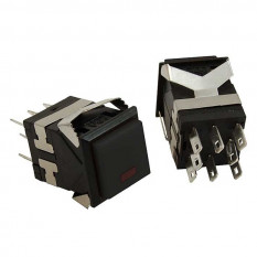 KD2-22BBR (PSW-22 БФЧЧ) Переключатель кнопочный (черный)