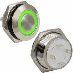 Кнопка антивандал. GQ16TF-10E/G/N off-(on)