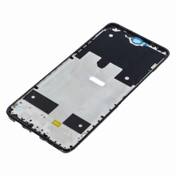 Рамка дисплея для Huawei Honor 10X Lite (DNN-LX9) P Smart (2021) (PPA-LX1) (средняя часть) (Черный)