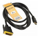 Кабель HDMI - DVI-D TV-COM LCG135E-2M - Черный