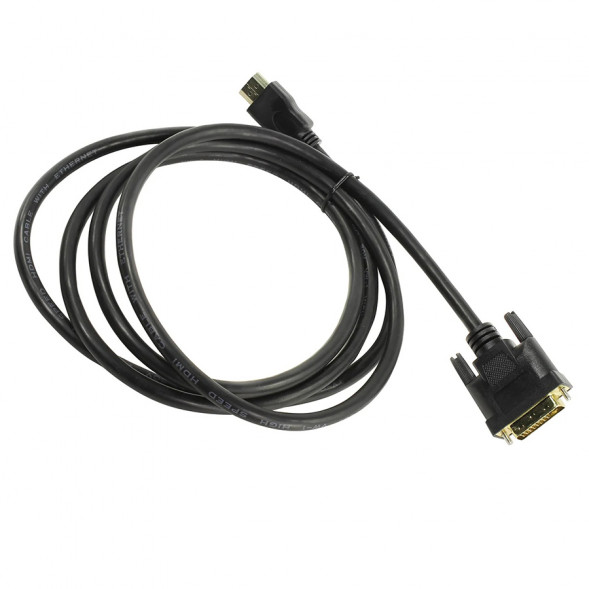Кабель HDMI - DVI-D TV-COM LCG135E-2M - Черный