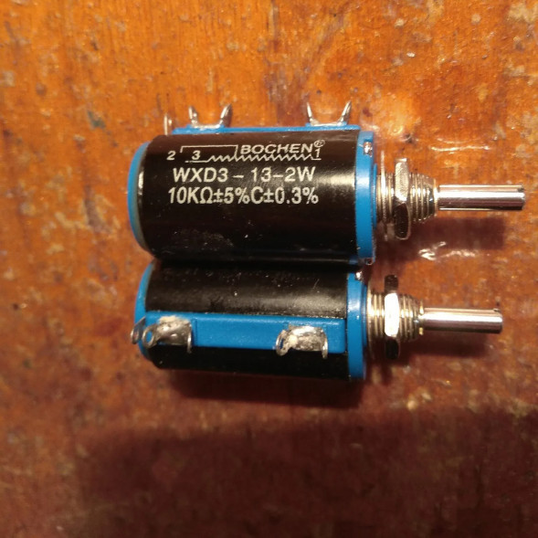 WXD3-13-2W 220Om 2Вт Потенциометр переменный резистор