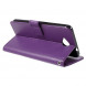 Чехол книжка с визитницей для Microsoft Lumia 650 (Фиолетовый)