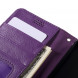 Чехол книжка с визитницей для Microsoft Lumia 650 (Фиолетовый)