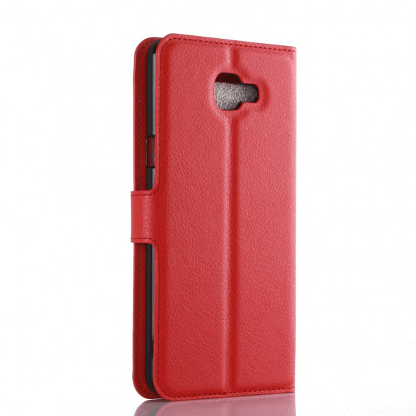 Чехол книжка с визитницей для Samsung Galaxy A9 (2016) (Красный)
