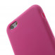 Силиконовый чехол накладка для iPhone 6, 6S (Малиновый)