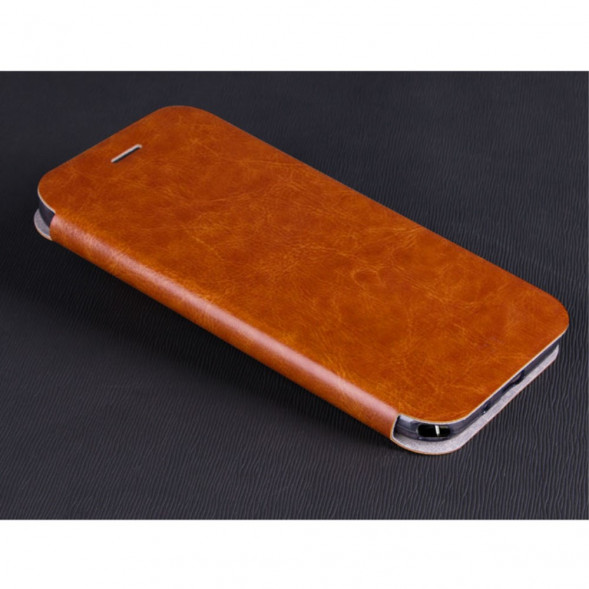 Чехол книжка Mofi для Asus Zenfone Zoom ZX551ML, ZX550ML (Коричневый)