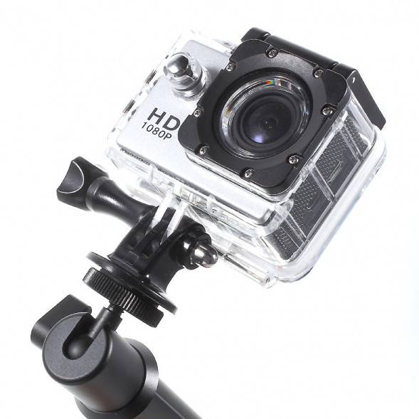 Металлический выдвижной монопод для камеры GoPro Hero 4, 3 +, 3, 2, 1