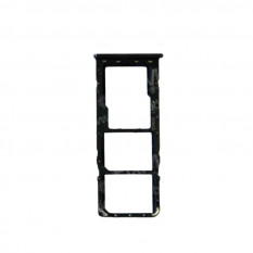 Контейнер SIM для Samsung A515F, A715F Galay A5, A71 (Черный)