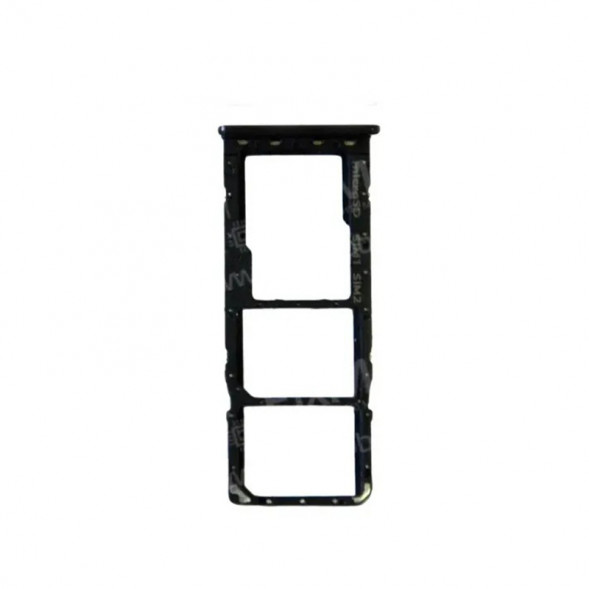 Контейнер SIM для Samsung A515F, A715F Galay A5, A71 (Черный)