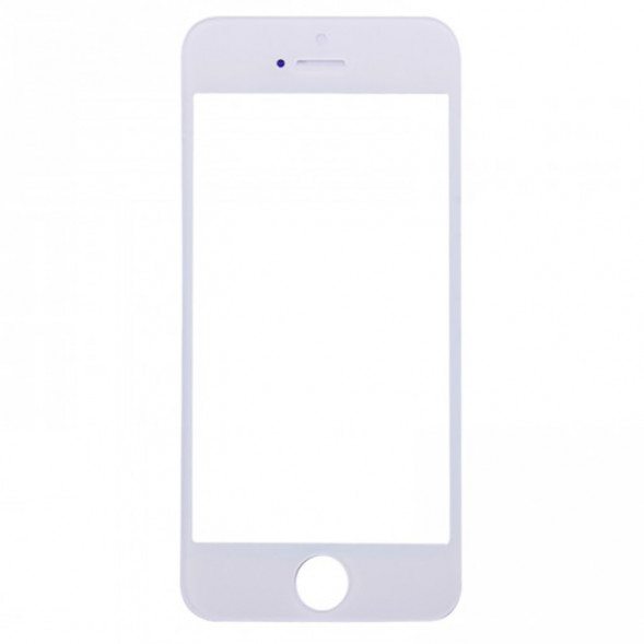 Стекло для iPhone 5 (Белое)