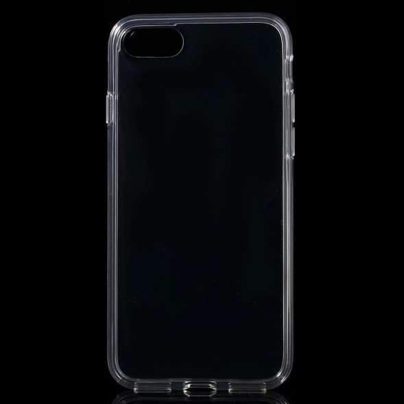 Силиконовый TPU накладка чехол для iPhone 7 (Прозрачный)