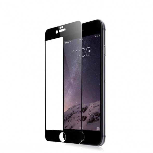 2D Стекло противоударное HOCO для iPhone 6/6S Plus (5.5) V9 (черный)