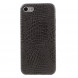 Чехол под крокодиловую кожу для iPhone 7 / iPhone 8 (серый)