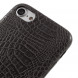 Чехол под крокодиловую кожу для iPhone 7 / iPhone 8 (серый)