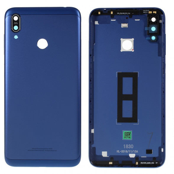 Задняя крышка корпус для Asus ZB633KL ZenFone Max M2 (Синий)