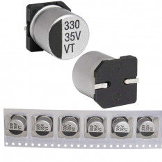 Конденсатор 330 uF 35 V 105C 10*10.5 VT