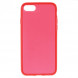 Силиконовый TPU накладка чехол для iPhone 7 (Красный)