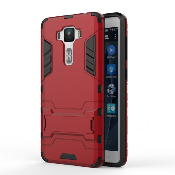 Чехол Duty Armor с подставкой для ASUS ZenFone 3 Deluxe ZS550KL (Красный)