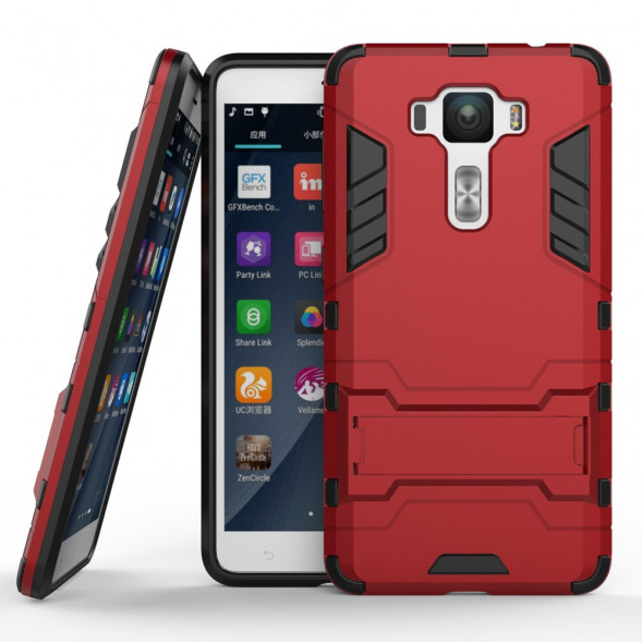 Чехол Duty Armor с подставкой для ASUS ZenFone 3 Deluxe ZS550KL (Красный)