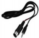 DIN 5 Pin - Stereo 3,5 mm B1,5 m кабель переходник